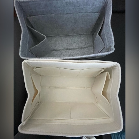 Clearance Sale!! Medium Felt Handbag Purse Bag Tote Satchel Organizer Shaper. - Picture 4 of 13